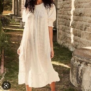 ISO Doen Clara Nightgown in Salt